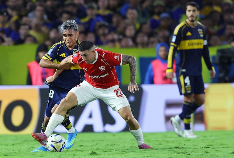 Boca e Independiente repartieron puntos en un clásico con fuerte sello paraguayo