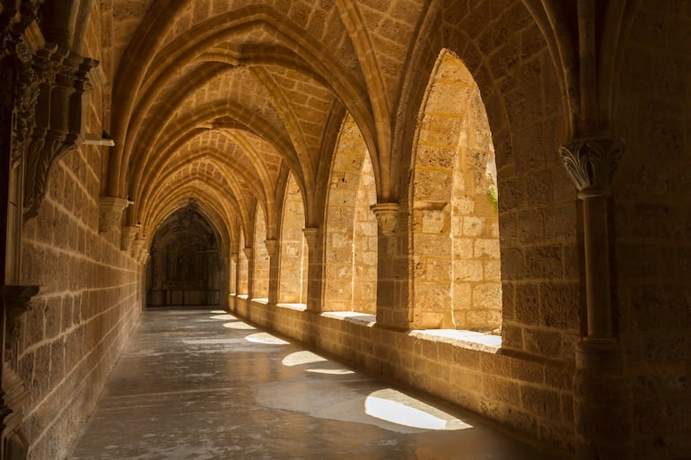 Monasterio de Piedra, en Zaragoza, España.