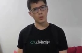 Derlis Antonio López Mereles, supuesto autor de violencia animal en Presidente Franco.