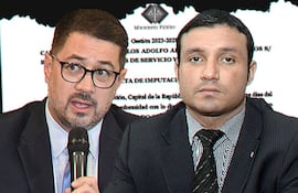 Pedro Ovelar y Aldo Cantero