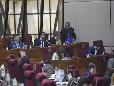 Sesión de la Cámara de Diputados. 