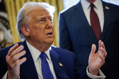 Donald Trump, presidente de los Estados Unidos.