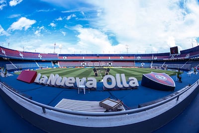 Vista del estadio La Nueva Olla del Club Cerro Porteño.