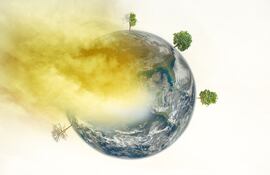 Calentamiento global, imagen ilustrativa.