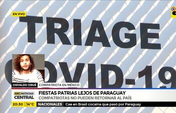 Fiestas patrias lejos de Paraguay