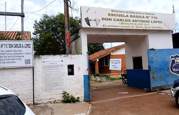 Escuela 710 Don Carlos Antonio López, de Pedro Juan Caballero.