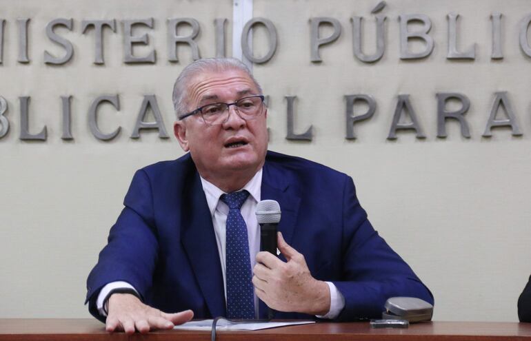 Emiliano Rolón, fiscal general del Estado. EFE/ Nina Osorio