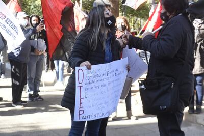 Docentes protestarán martes y miércoles.