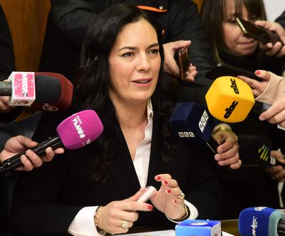 La ministra de Obras, Claudia Centurión, realizó una conferencia de prensa para anunciar la inauguración de la Costanera Sur.