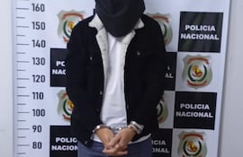 Luan Chaiben de Moraes, detenido.