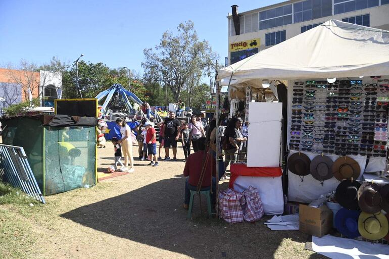 El comité de seguridad consideró oportuno aplicar más control en el área de juegos de la Expo, para un manejo más ordenado.