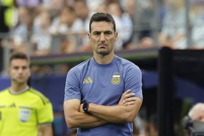 Lionel Sebastián Scaloni (48 años), director técnico de la selección argentina.
