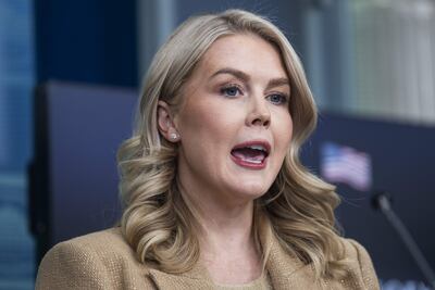 Karoline Leavitt, secretaria de prensa de la Casa Blanca.