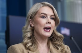 Karoline Leavitt, secretaria de prensa de la Casa Blanca.
