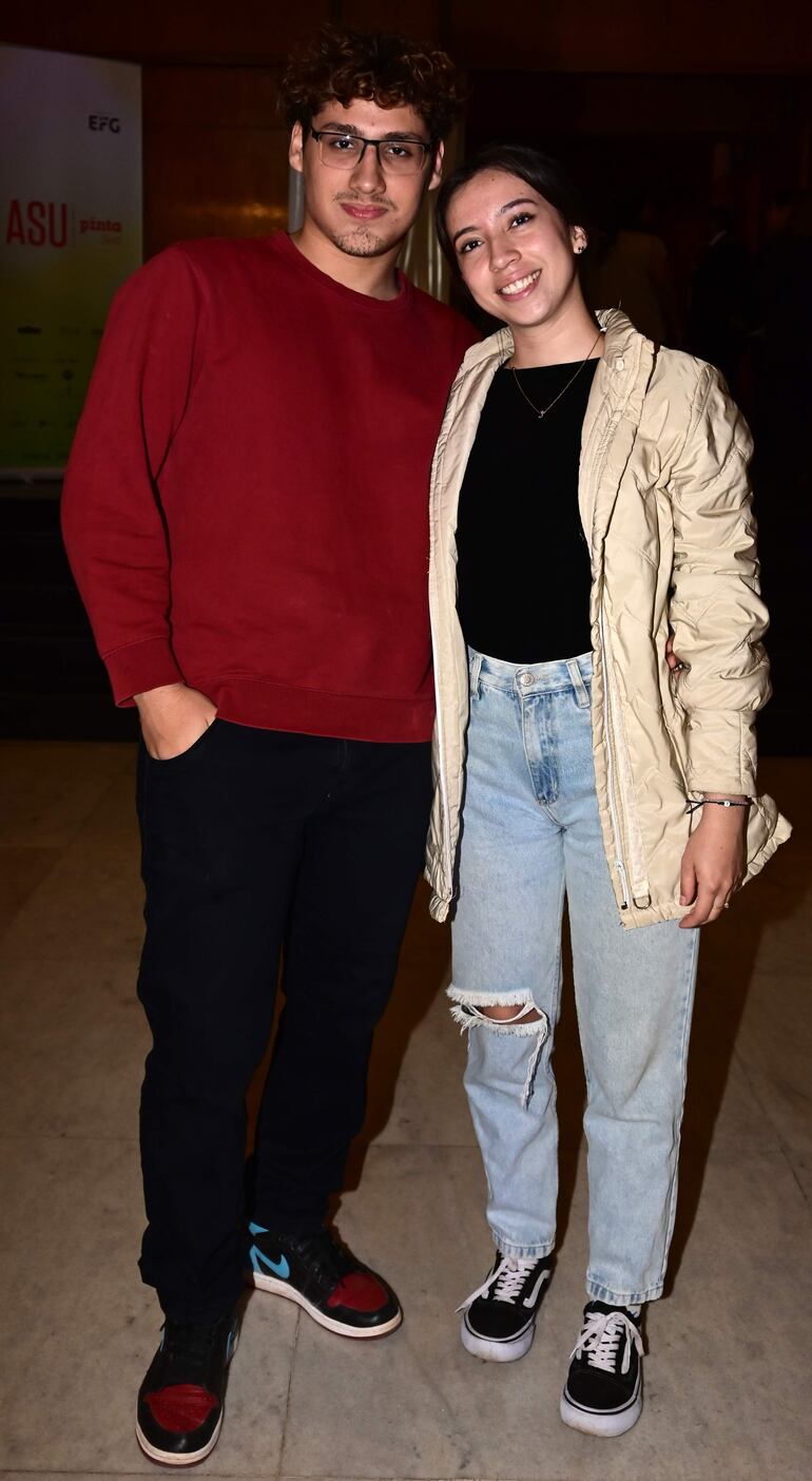 Tobías Patiño y Jazmín Servín.