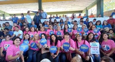 Mujeres liberales exigen mantener la paridad en las listas del PLRA.