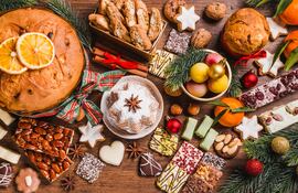 Postres navideños.