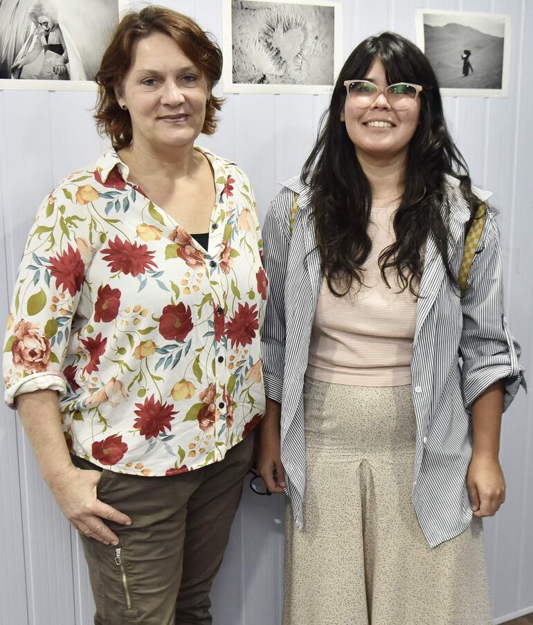Simone Herdrich y Noelia Fleytas.