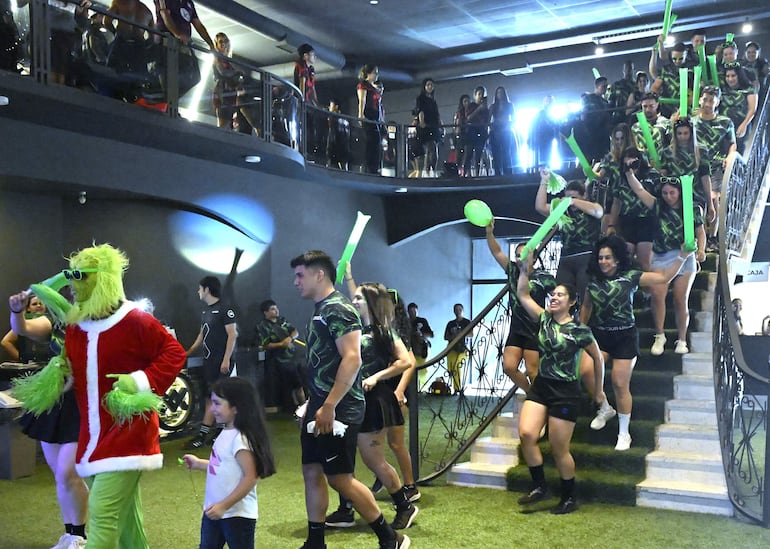 Inauguracion de EXEN GYM y competencia ubicado en las calles Coronel Romero c/ Manuel Ortiz Guerrero, San Lorenzo Paraguay. Empresariales 06-12-2025