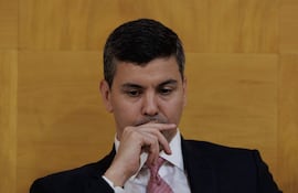 El presidente de Paraguay, Santiago Peña.