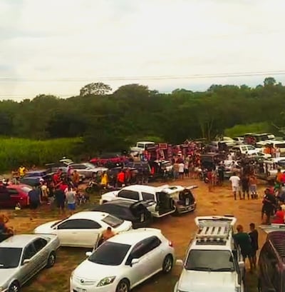 Defensores del arroyo Caañabé participaron en un encuentro de Automotive Sound.
