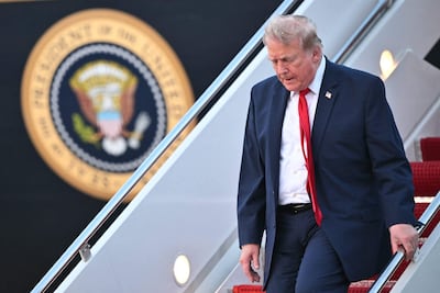 Donald Trump, presidente de los Estados Unidos.
