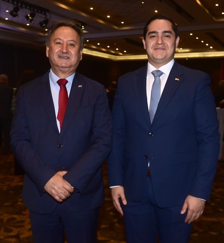 Raúl Silvero y Gabriel Tapia.