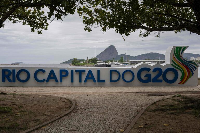 Zona del Museo de Arte Moderno en Río de Janeiro, Brasil.