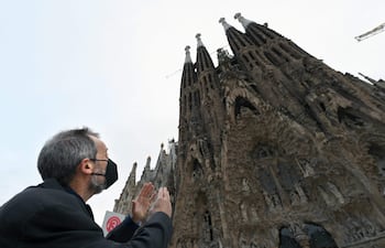 Basílica de la Sagrada Familia, en Barcelona.