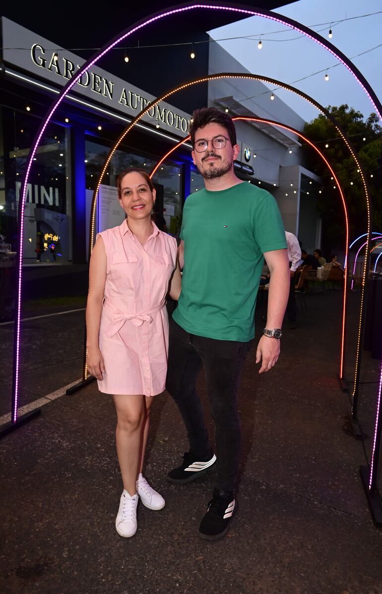 Sara Román y Rubén Viveros.