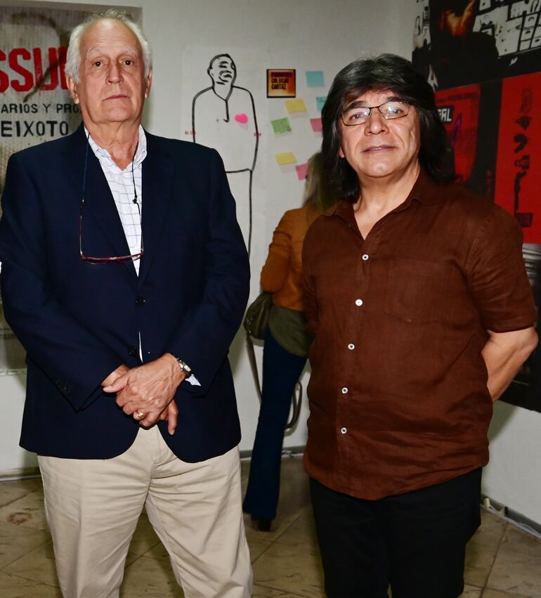 Jorge Gross Brown y Luis Vera.