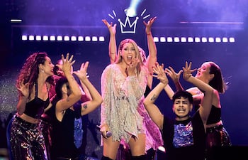 La cantante y actriz argentina Flor Bertotti se presentará hoy en Asunción con su gira Otra Vuelta.