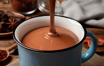 El chocolate espeso es una de las grandes delicias de los días fríos.