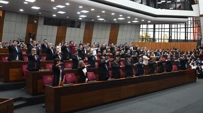 Juramento de senadores