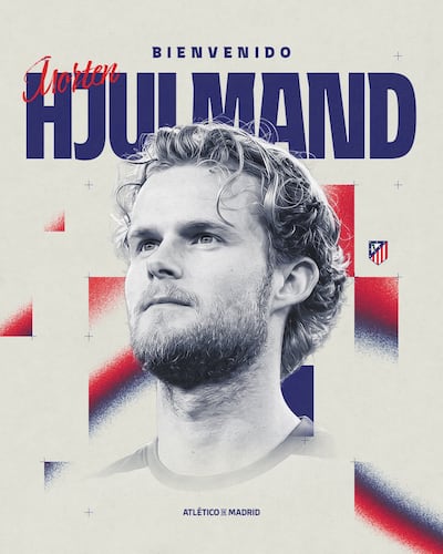 Morten Hjulmand, nuevo futbolista del Atlético Madrid.