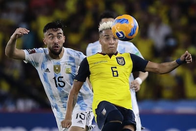 Ecuador y Argentina empataron en Guayaquil