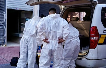 Uruguay policía robo banco Montevideo