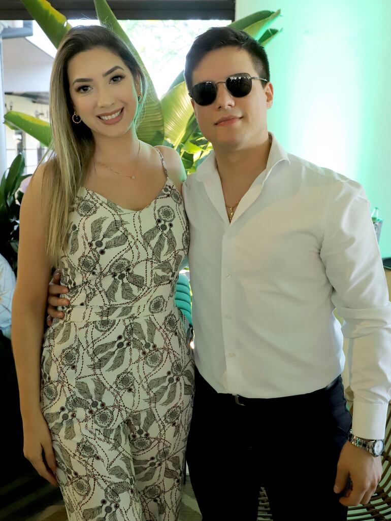 Pamela Morales y Robert Melgarejo.