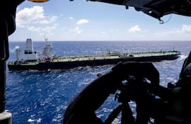 Estados Unidos interceptó en el océano Índico un tercer petrolero acusado de haber violado el bloqueo contra los buques sometidos a sanciones en el Caribe