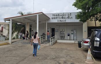 Imagen ilustrativa: el pabellón de contigencia del Incan.