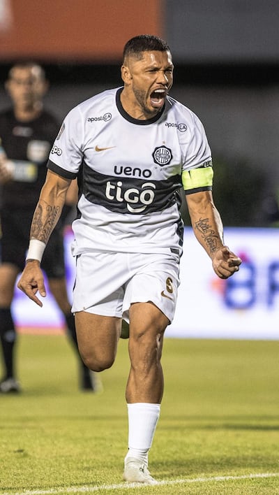 Richard Ortiz Bustos (35 años), capitán de Olimpia.