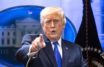 Donald J. Trump, presidente de Estados Unidos.