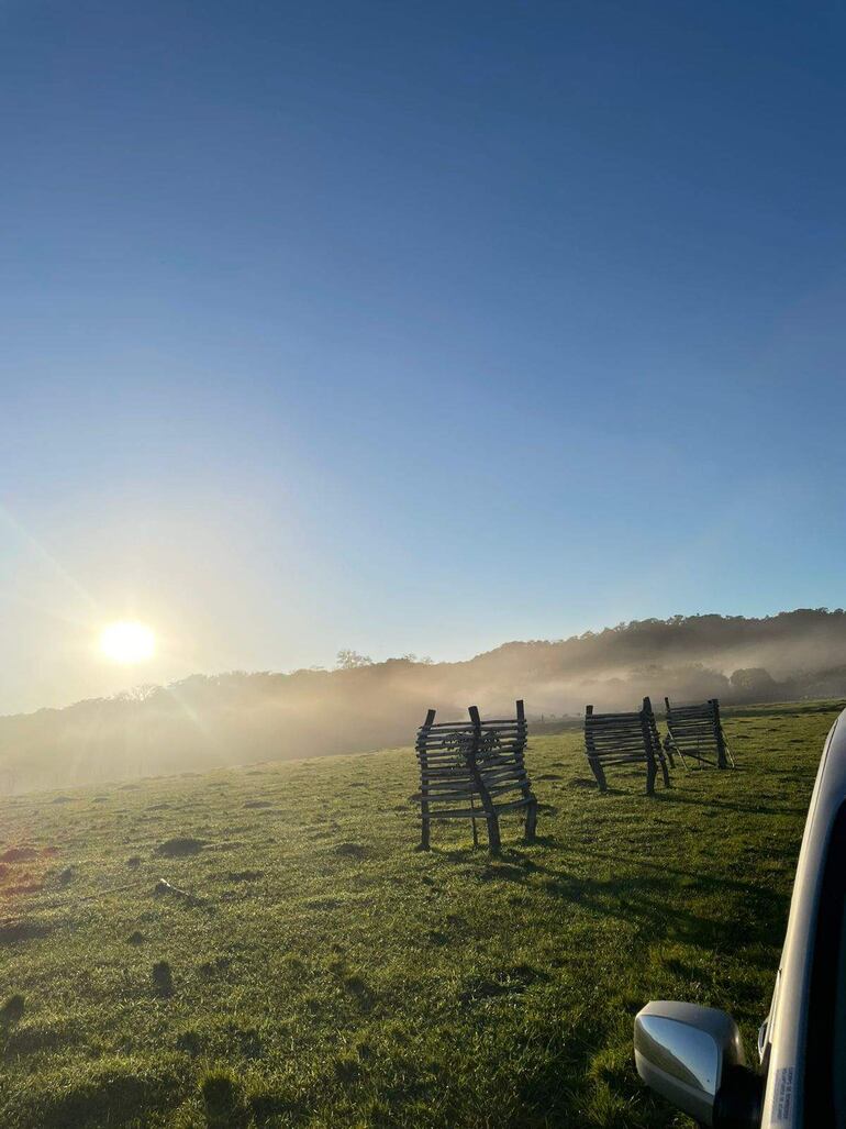 El humo que emite el horno abarca varios kilómetros, según denuncian los pobladores de Mbuyapey.