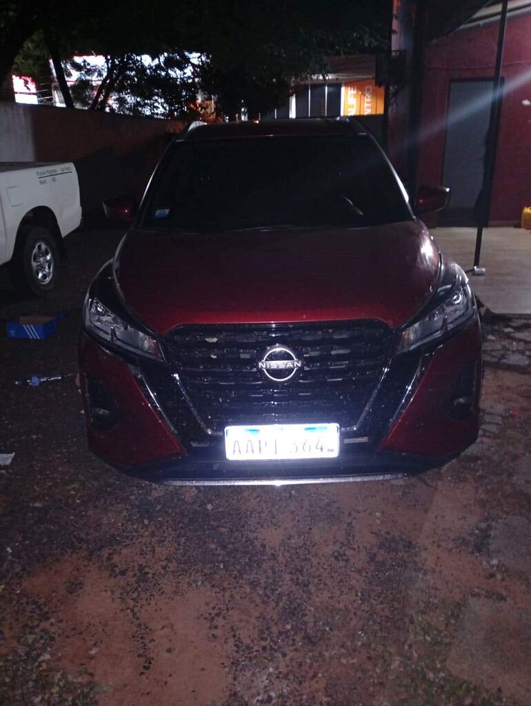 La camioneta requisada en este procedimiento está depositada en la sede del Ministerio Público de esta ciudad