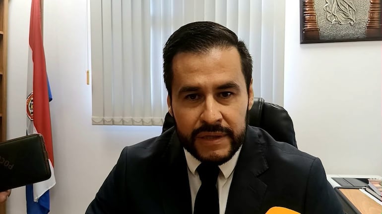 Magistrado Elvio Insfrán, presidente del Tribunal de Apelación en Niñez y Adolescencia de Amambay.