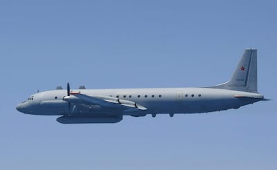 Un avión ruso Ilyushin IL-20. (Imagen de archivo)