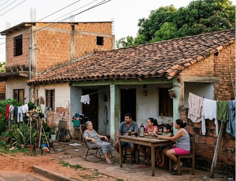 El déficit mayoritario requiere intervenciones sobre viviendas que ya existen, afirmó Contreras. (Imagen generada con IA).