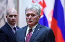 Dmitri Peskov, portavoz del Kremlin.