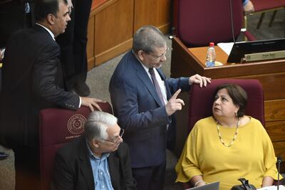 Sesión del Senado.