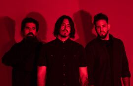 Marcelo Saracho, Josema González y Ratty González, integrantes del grupo Kuazar.